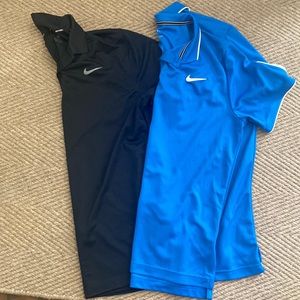 2 Nike polo shirts